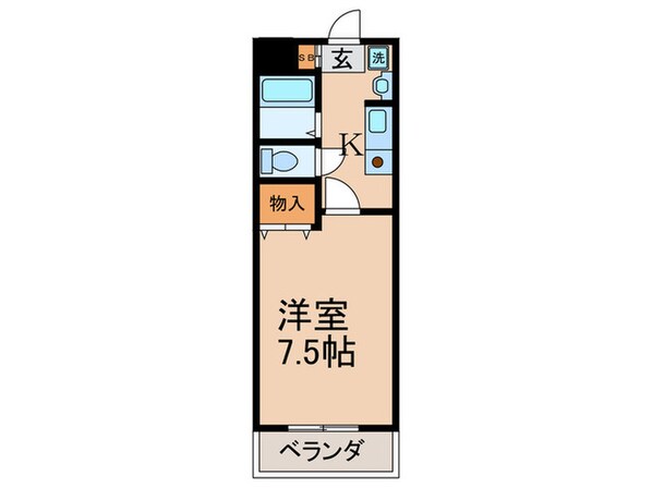 Ｍプラザ大住参番館の物件間取画像